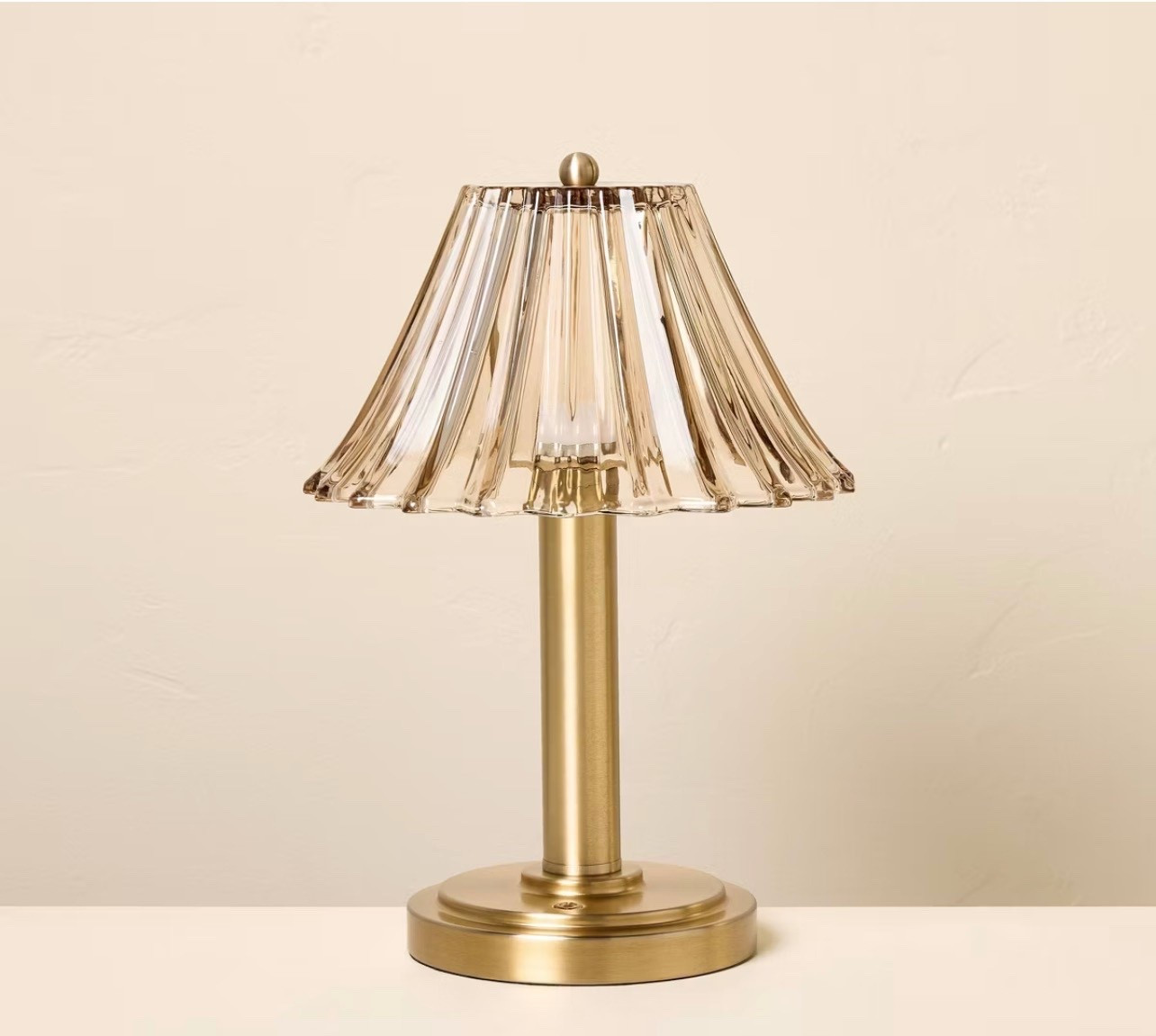 Glass Shade Table Lamp Tan - Hearth & Hand™ with Magnolia

#LTKSeasonal #LTKHoliday #LTKHome