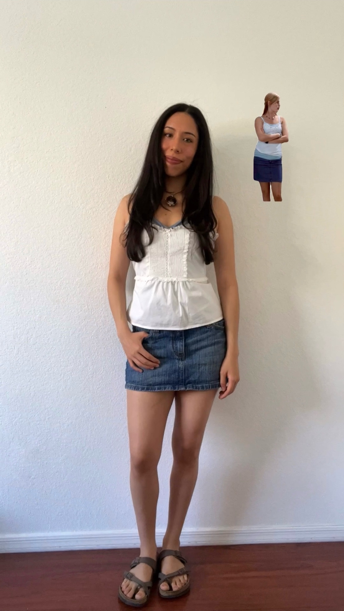 Emma Gilbert h2o outfit: skirt is from Brandy 2021 “Brielle 90s"