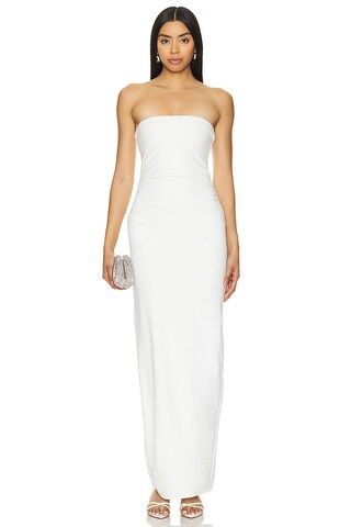 Lovers and Friends Giana Midi Dress in White from Revolve.com | Revolve Clothing (Global)