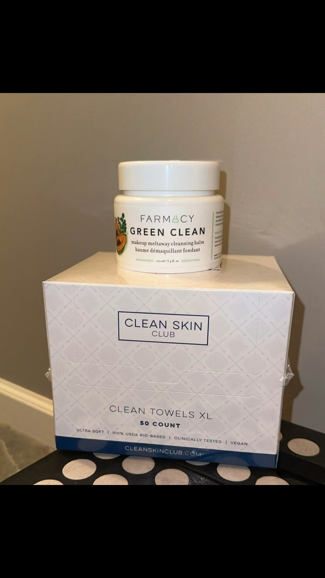 Forget makeup wipes!

@Farmacy Beauty green clean and @Clean Skin Club clean towels is my favorite combo for removing my makeup. 

Green Clean is a makeup remover balm and face cleanser in one that instantly melts virtually all makeup, removes impurities and gently cleanses! While Clean Towels XL are clinically shown to improve 100% of overall skin health. They are the first disposable, ultra-soft and bio-based face towel approved by dermatologists. 


#LTKBeauty #LTKGiftGuide #LTKWatchNow