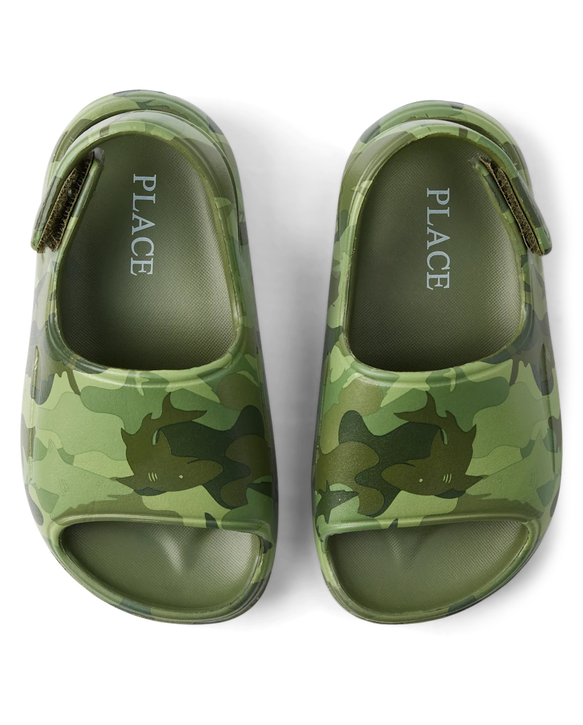 Toddler Boys Print Slides - green | The Children's Place