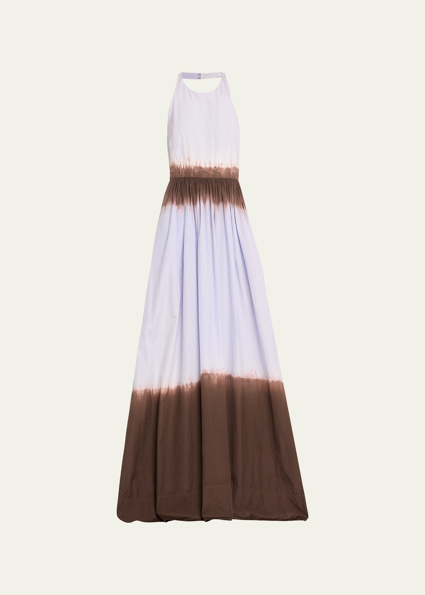 A.L.C. Blair Tie-Dye Backless Halter Dress | Bergdorf Goodman