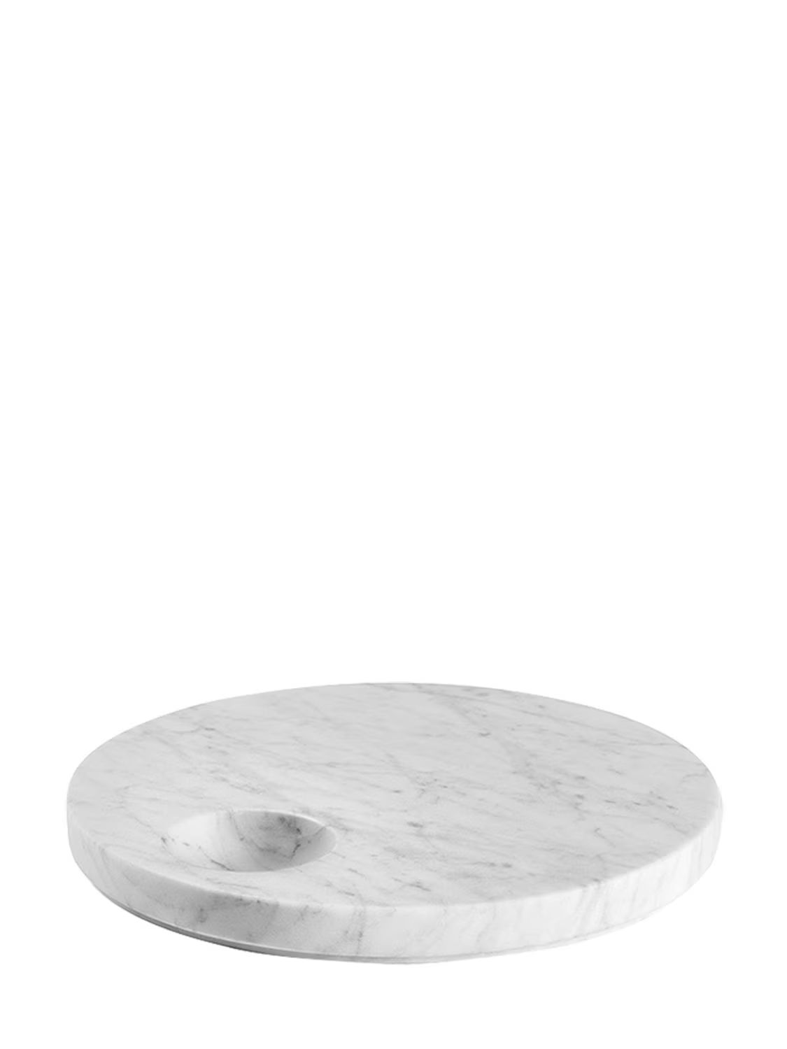 Ellipse Carrara Marble Tray | Luisaviaroma
