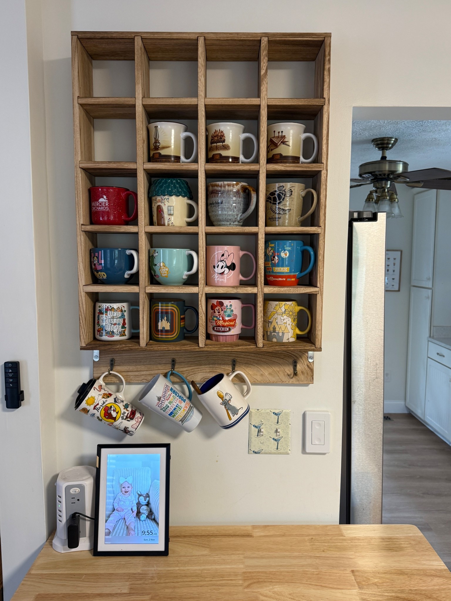 Love my coffee mug shelf ☕️

#LTKOver40 #LTKHome #LTKFindsUnder100