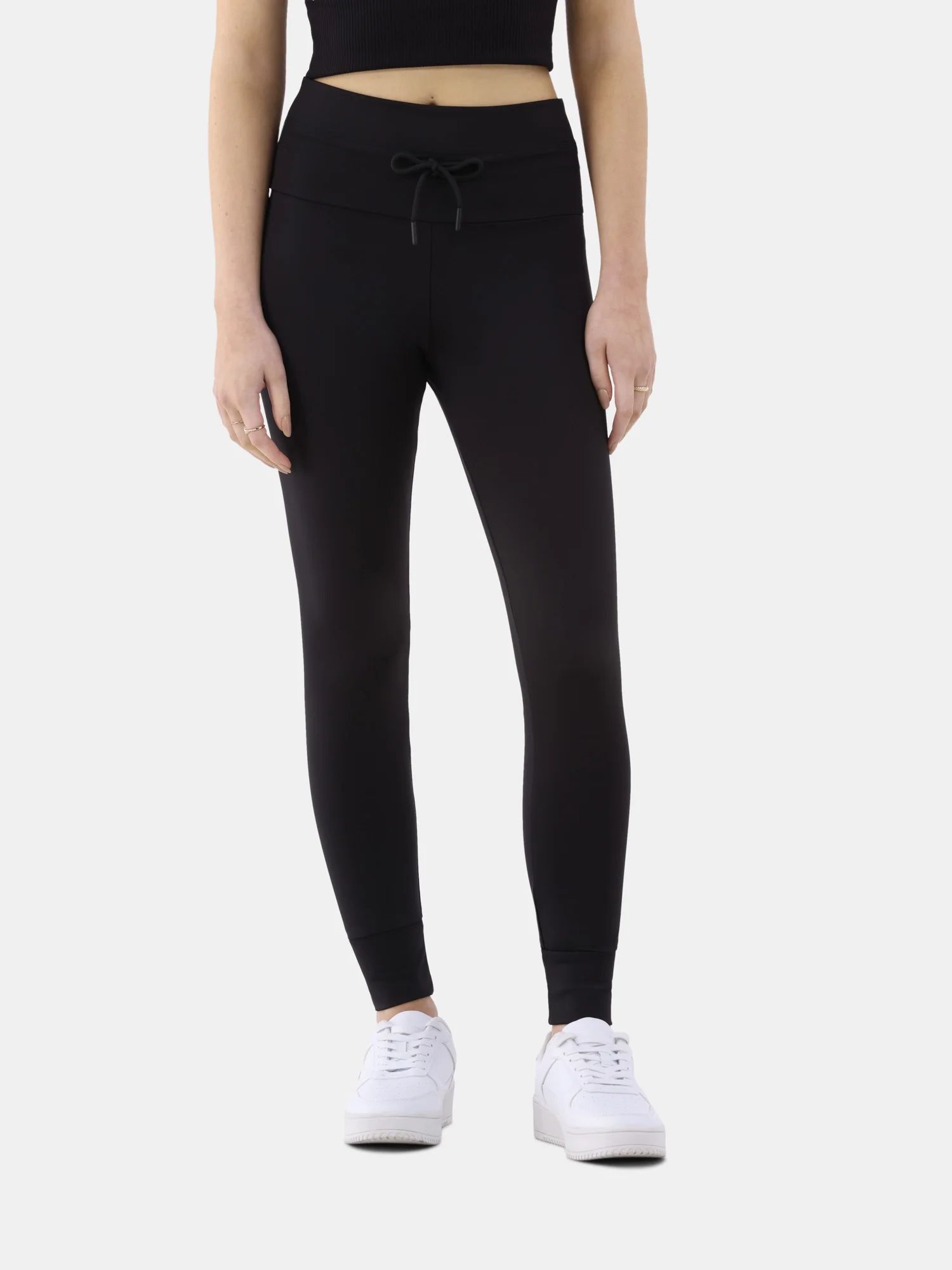 No Boundaries Tie-Front Leggings, 2-Pack, Women's | Walmart (US)