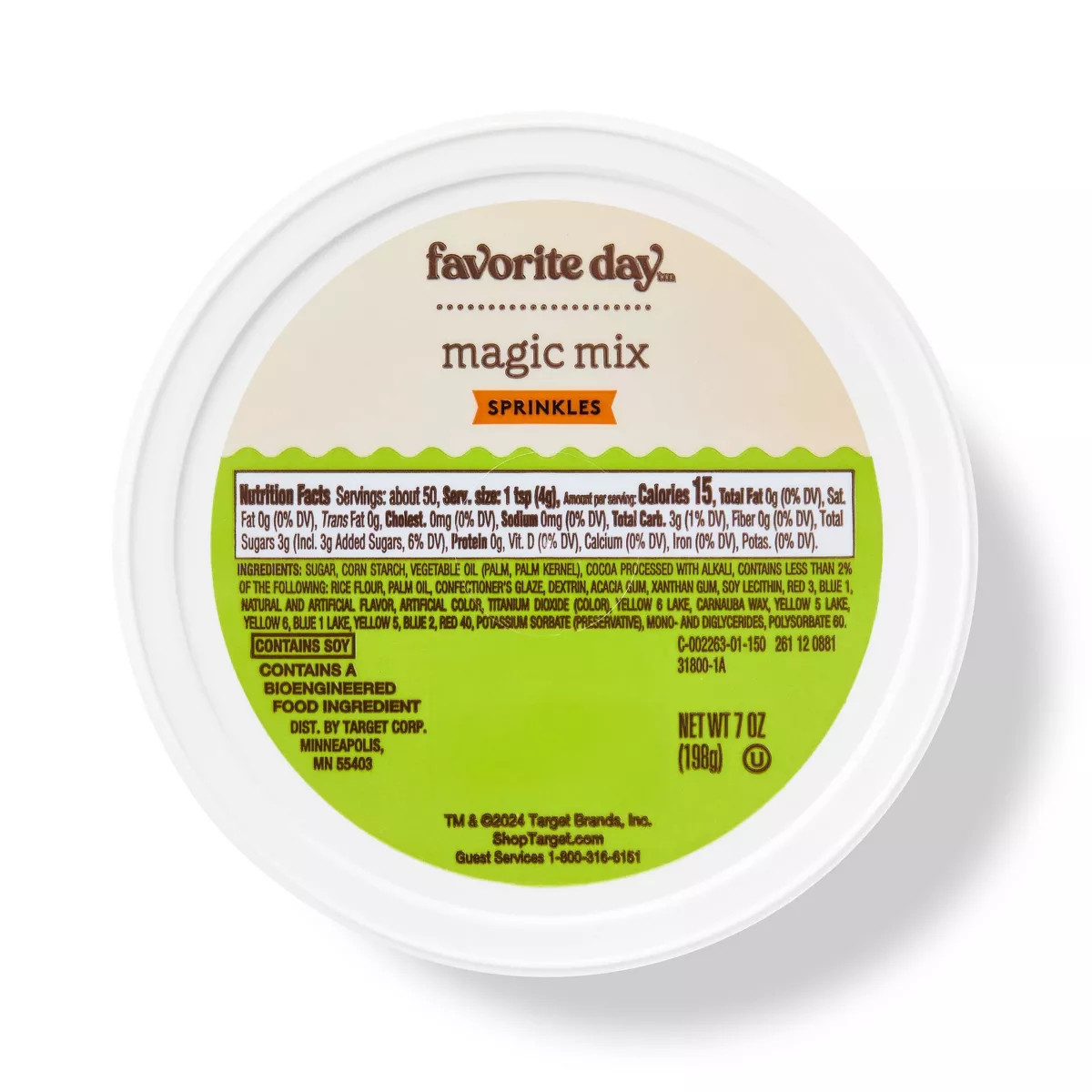 Halloween Magic Mix Sprinkles - 7oz - Favorite Day™ | Target
