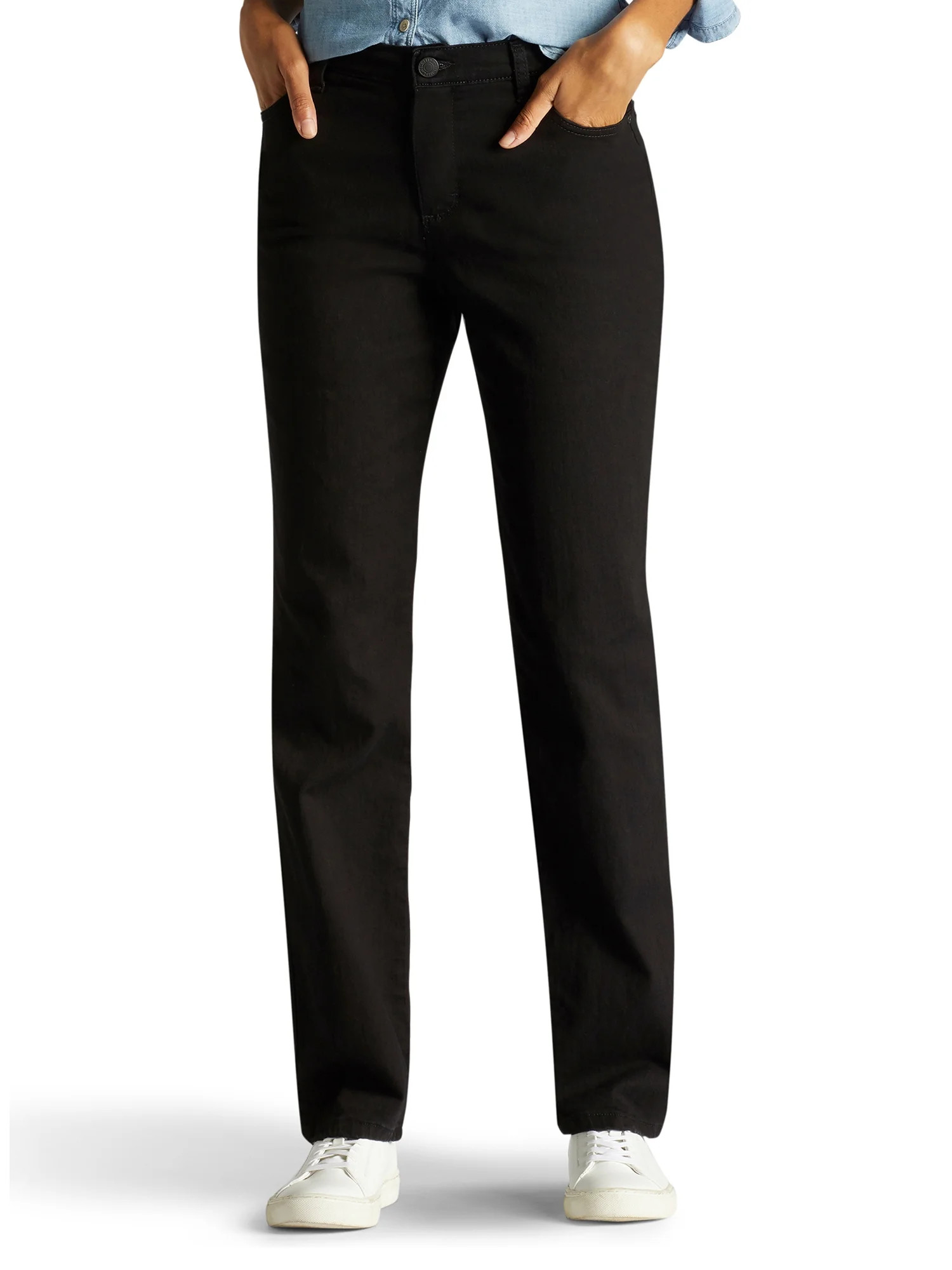 Lee Women's Instantly Slims Straight Leg Jean | Walmart (US)