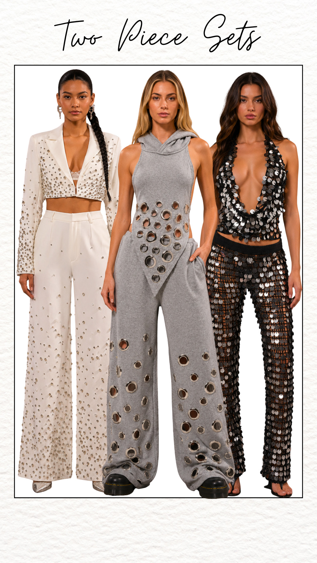 Akira two piece sets bring bold runway energy with sparkling details dramatic silhouettes and statement looks made for parties concerts and fashion nights out. #AKIRA #TwoPieceSets #StatementStyle #PartyOutfits #RunwayFashion #EdgyStyle #FashionInspo #BoldFashion #WomensFashion #ConcertOutfits #SparkleStyle #TrendyLooks #NightOutStyle #GlamFashion 

 #LTKMidsize #LTKPetite #LTKPlusSize