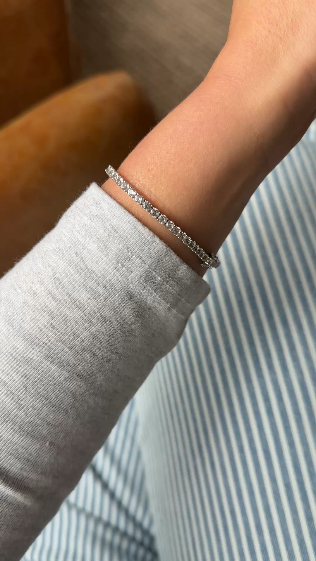 Where are my April Birthday girls at!! This diamond tennis bracelet is only $79!! 

#LTKWatchNow #LTKFindsUnder100