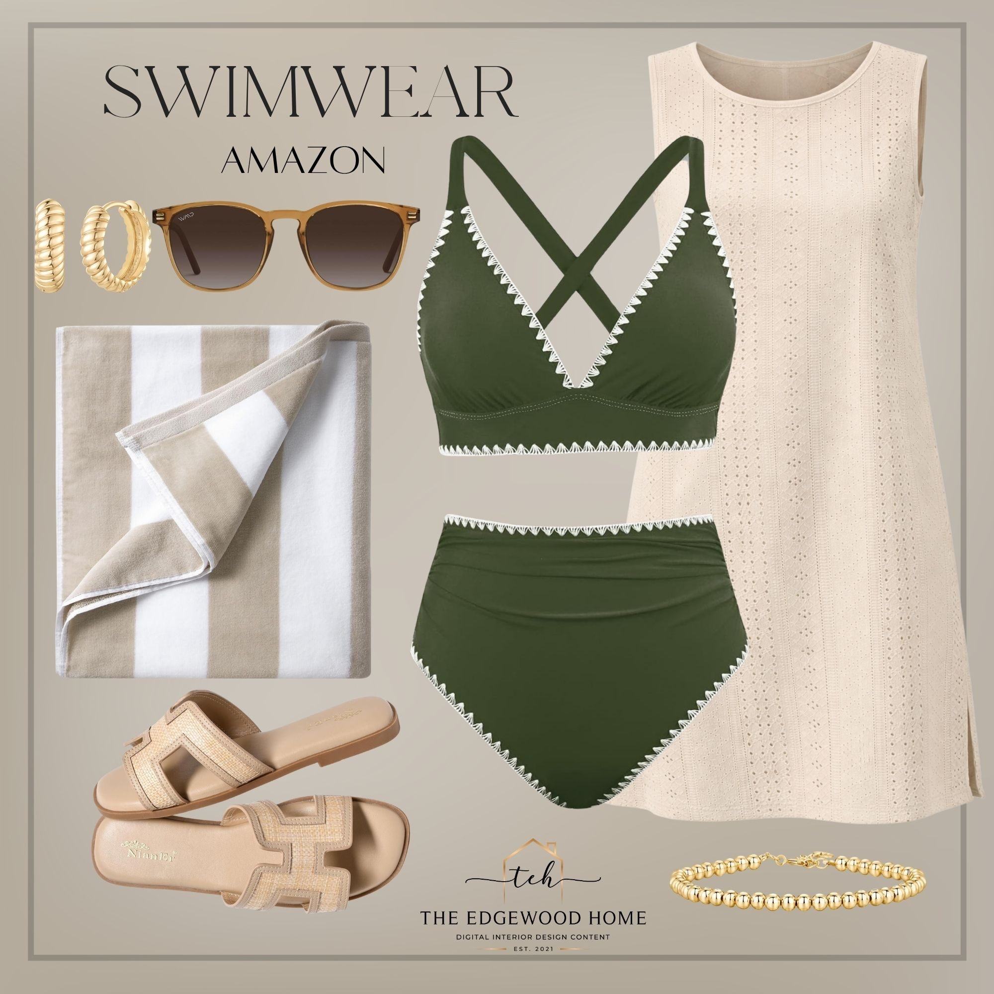 Go to mom swimwear from amazon 

#LTKmomlife #LTKootd