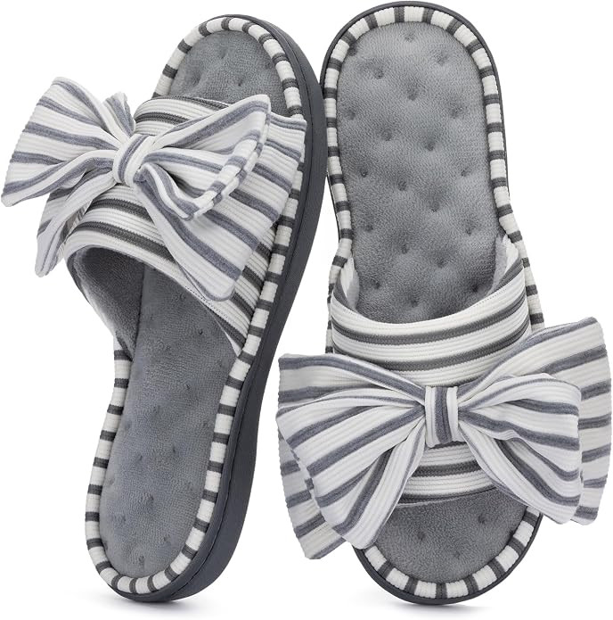 ULTRAIDEAS Women's Open Toe Indoor Outdoor Slippers | Amazon (US)