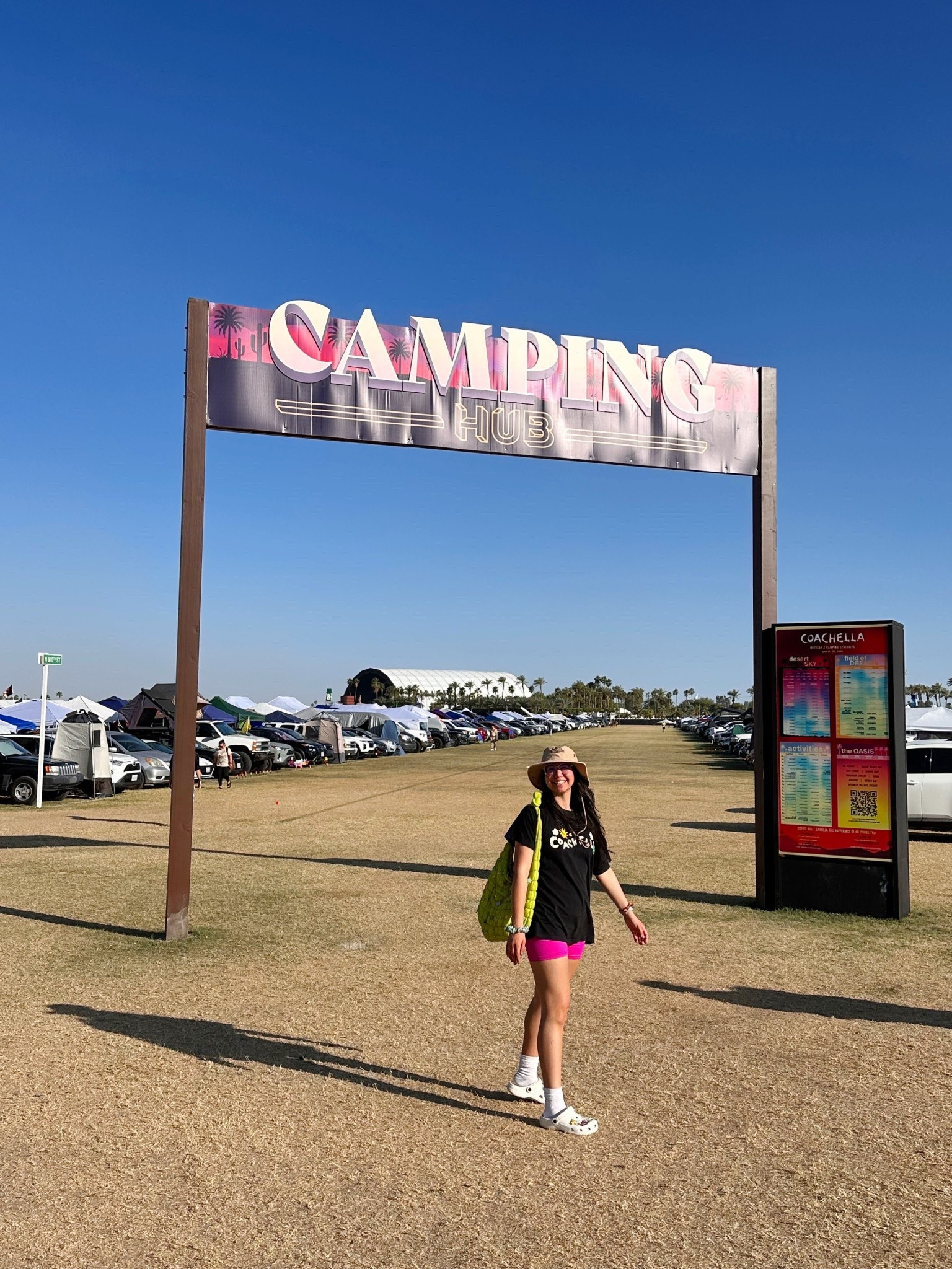 Comfortable outfit for Day 0 Coachella weekend! #coachella #coachellacamping 

#LTKFestival