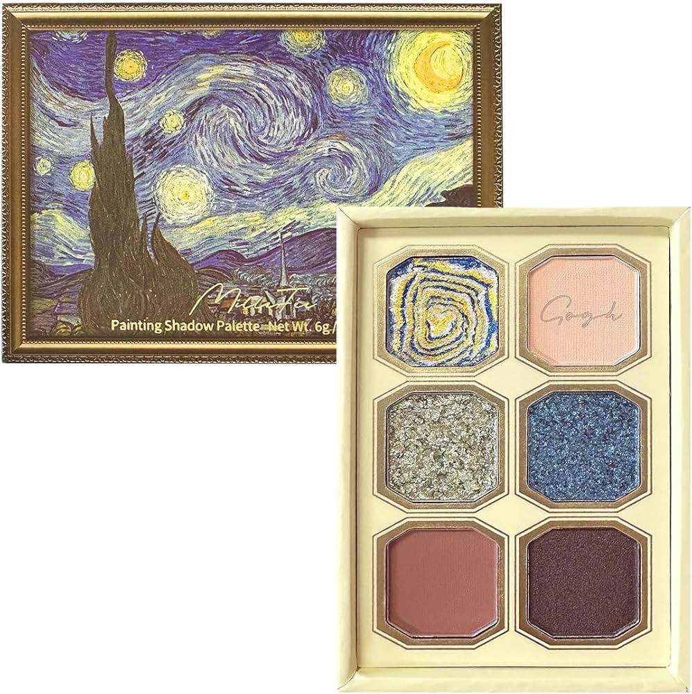 MilleFée Painting Shadow Palette 08 The Starry Night, Eyeshadow Palette, Warm Deep, Cruelty-Free... | Amazon (US)