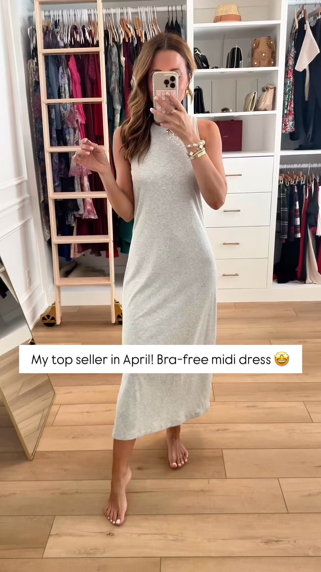 New no-bra needed ribbed midi dress from Target in XS! Modal and spandex material with built-in shelf bra and removable cups. So soft and stretchy! Spring outfit. Casual outfit. Mom outfit. Summer outfit. Spring dress.

#LTKootd #LTKTravel #LTKPetite