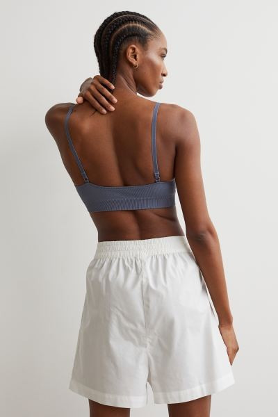 Cotton poplin shorts | H&M (UK, MY, IN, SG, PH, TW, HK)