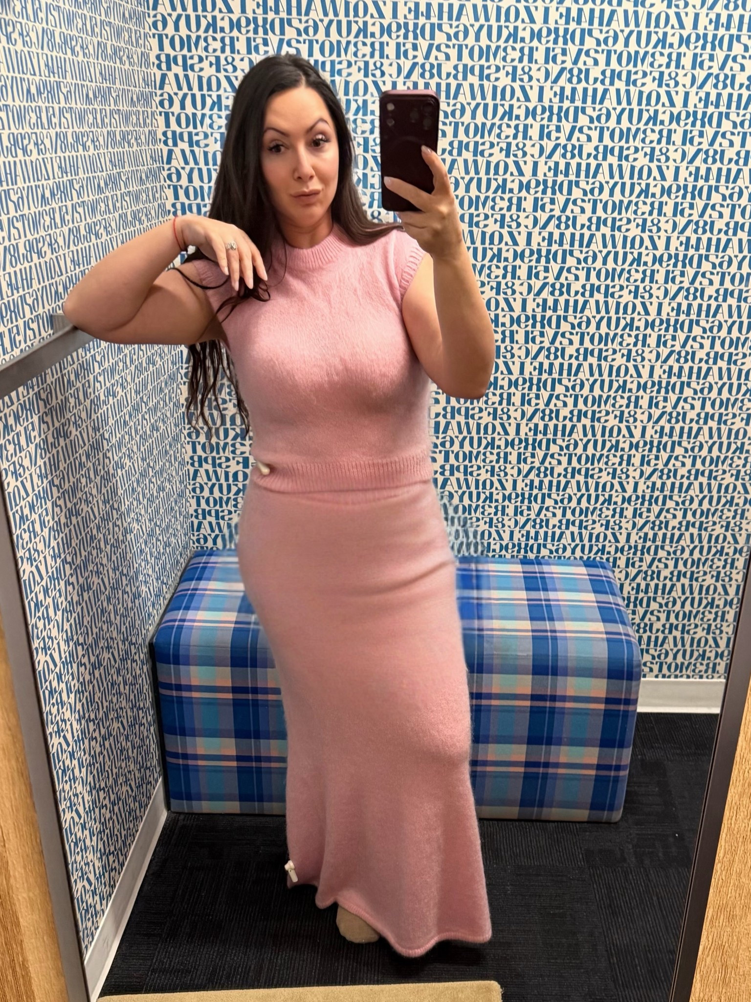 Really loving this super soft and warm lounge set with a skirt! 

#LTKootd #LTKValentine #LTKmomlife