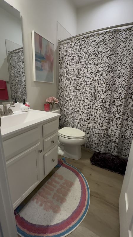 Girl bathroom Inspo! 💗💗💜💜 #bathroom #kidbathroom 


#LTKsalealert #LTKVideo #LTKhome