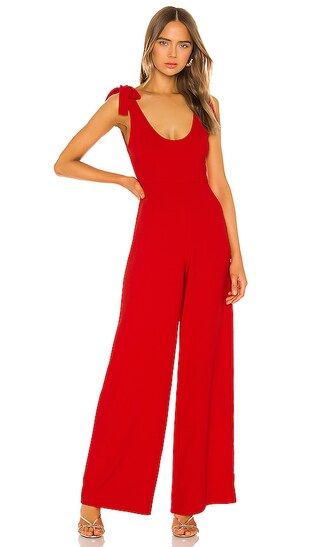 NBD Clover Jumpsuit in Red. Size S. | Revolve Clothing (Global)