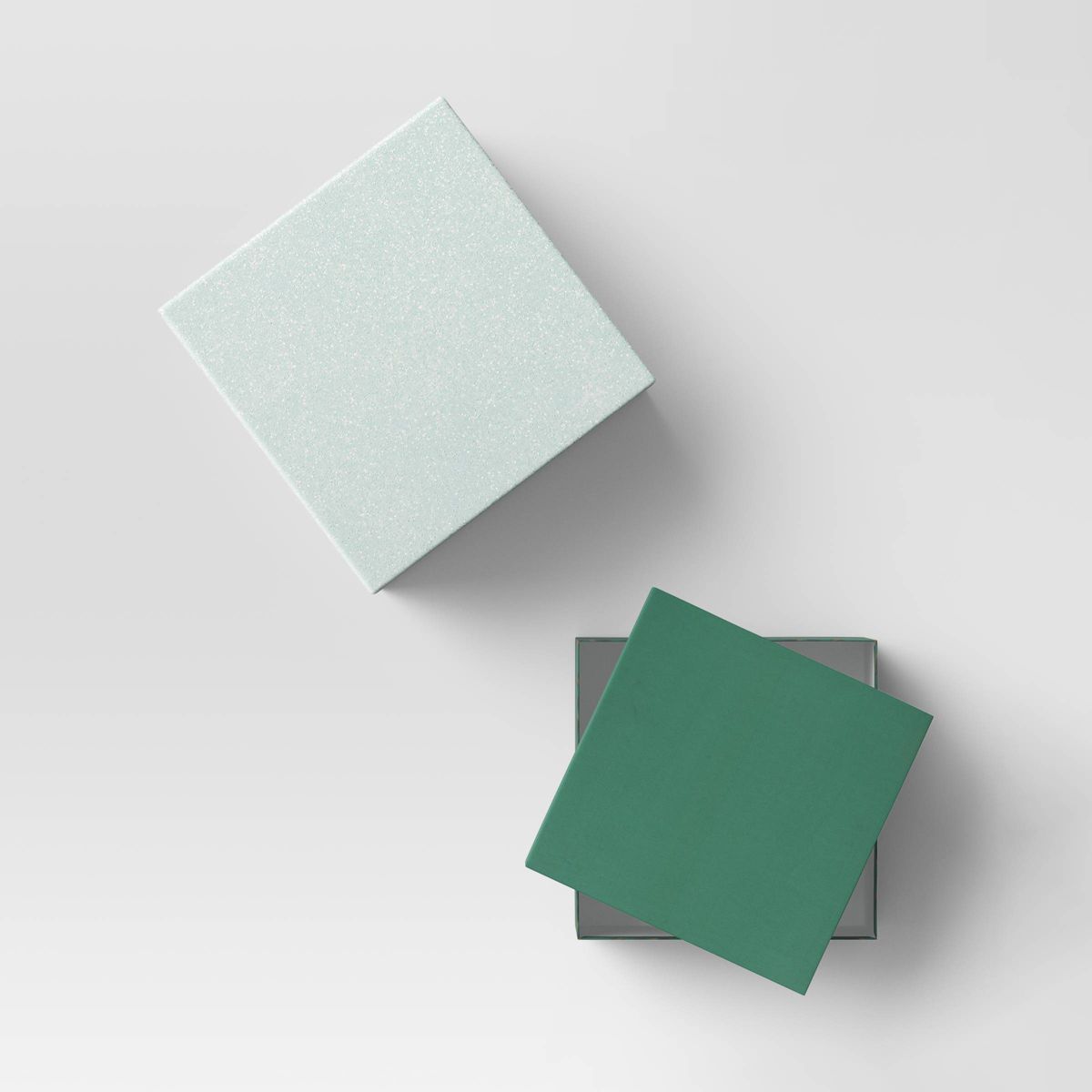 6"x3" Square Plaid Christmas Gift Box Green - Wondershop™ | Target