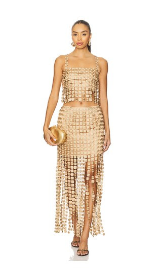 x REVOLVE Elie Set in Bronze | Revolve Clothing (Global)