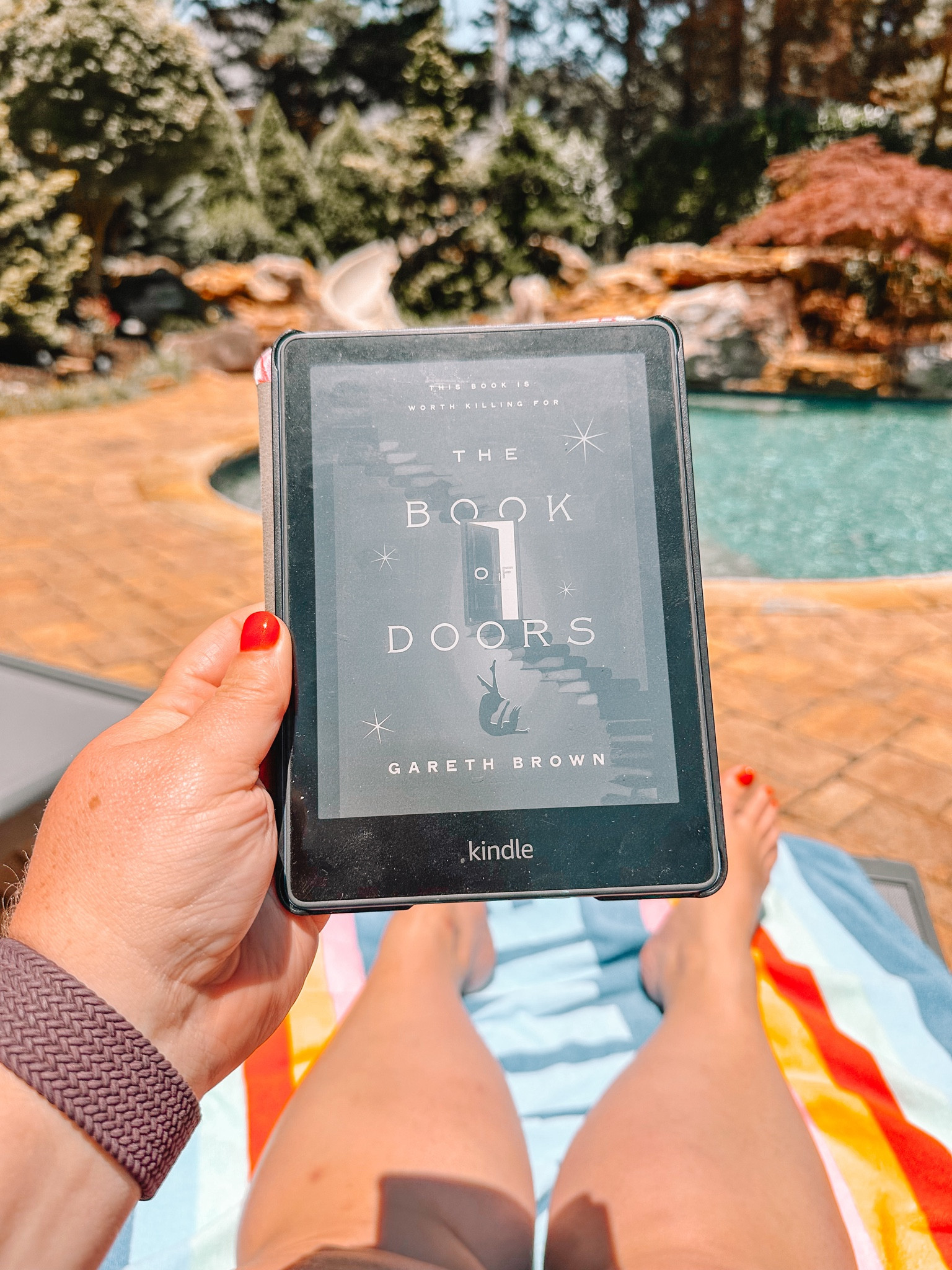 My current read! The Book of Doors by Gareth Brown  