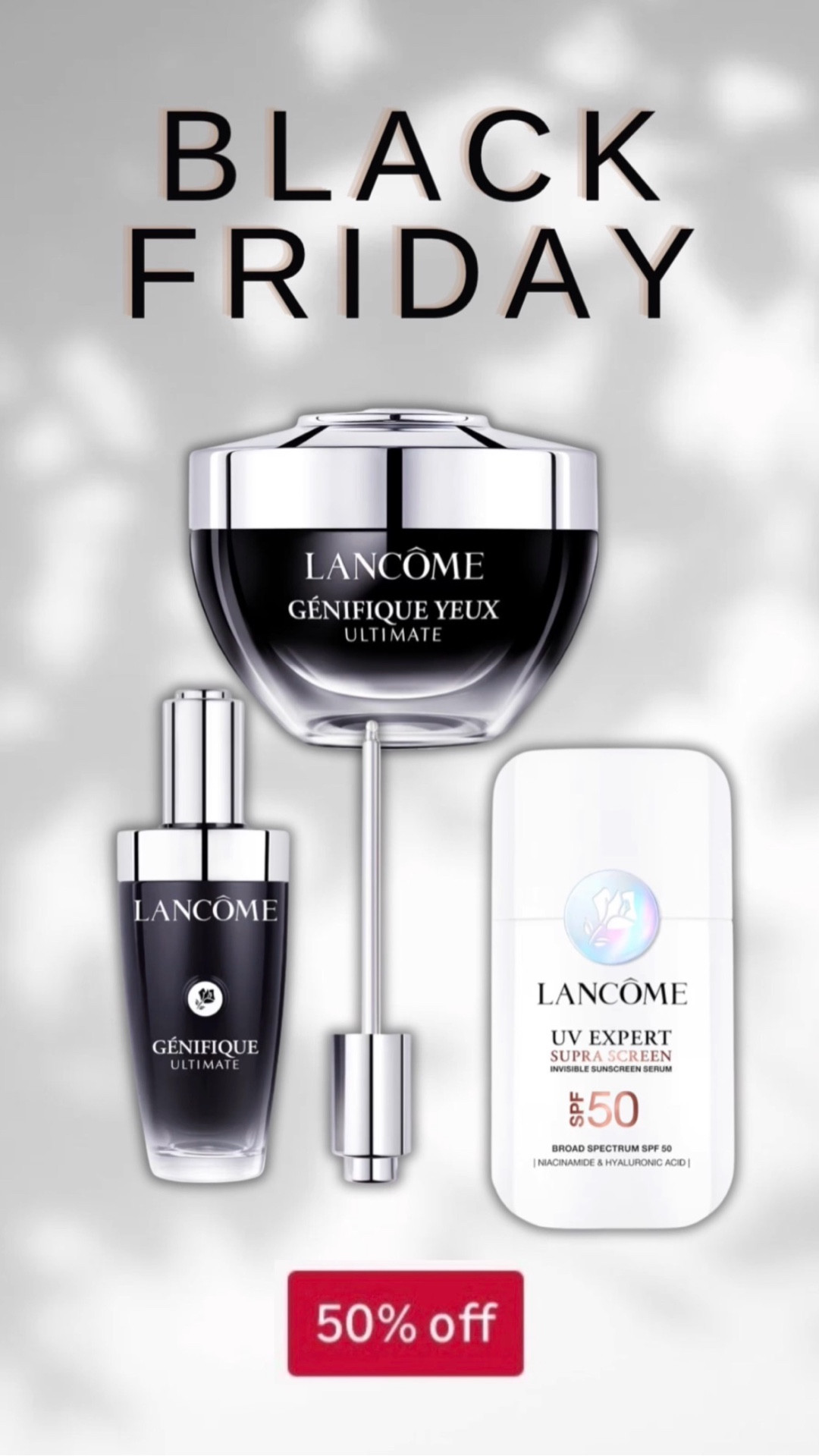 ✨ Lancôme products are a BIG part of my skincare routine and a lot of them are up to 50% off RIGHT NOW for Black Friday! ⚫️ Now is the time to grab they certainly aren’t cheap, especially my fave serums! 

Black Friday Sale | Cyber week Deals | Beauty Routine Must-Haves 


#LTKSaleAlert #LTKBeauty #LTKCyberWeek