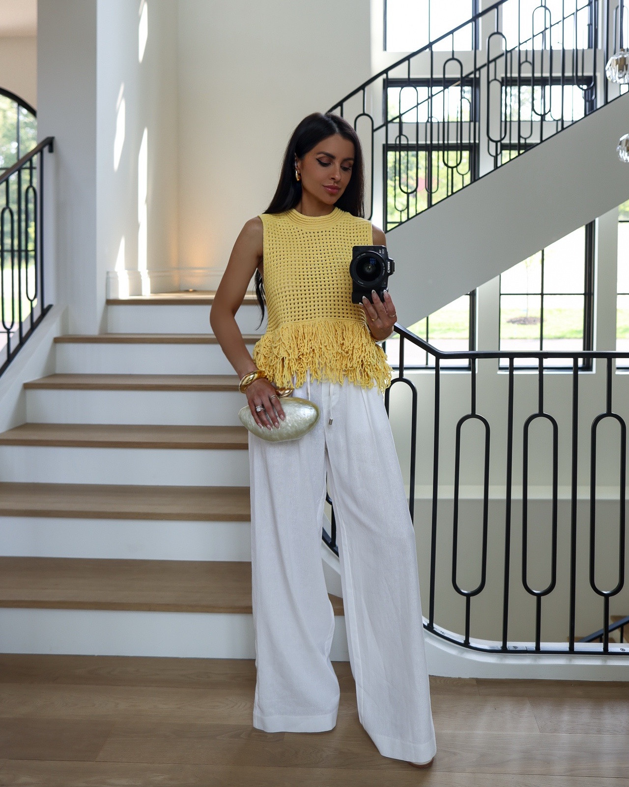 Zara summer outfit ideas / Butter yellow outfit
Zara fringe top wearing an XS
Zara white linen pants wearing a 0


#LTKStyleTip #LTKSummerEdit #LTKFindsUnder100