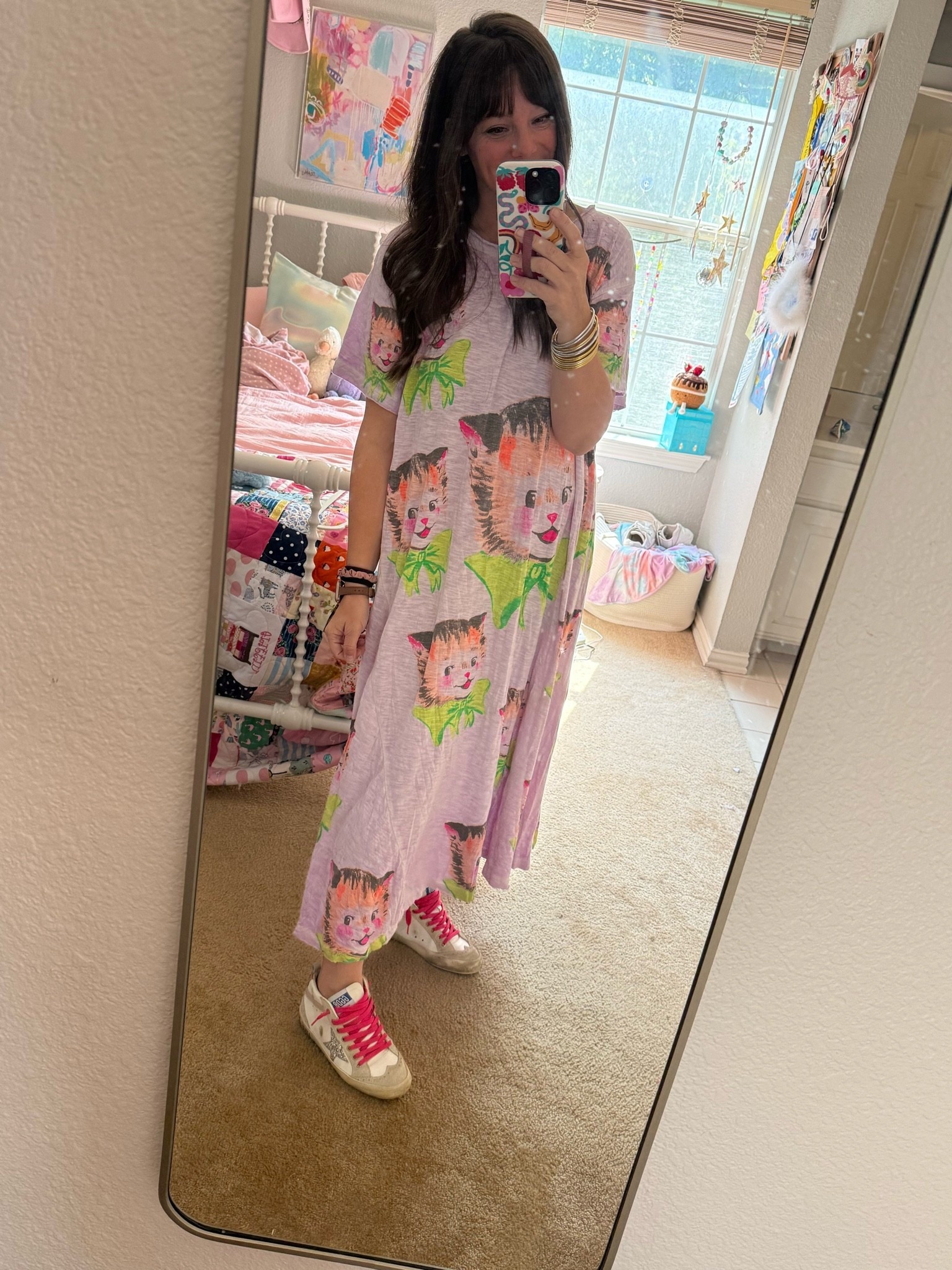 Just in case you need a kitty face dress too ;)