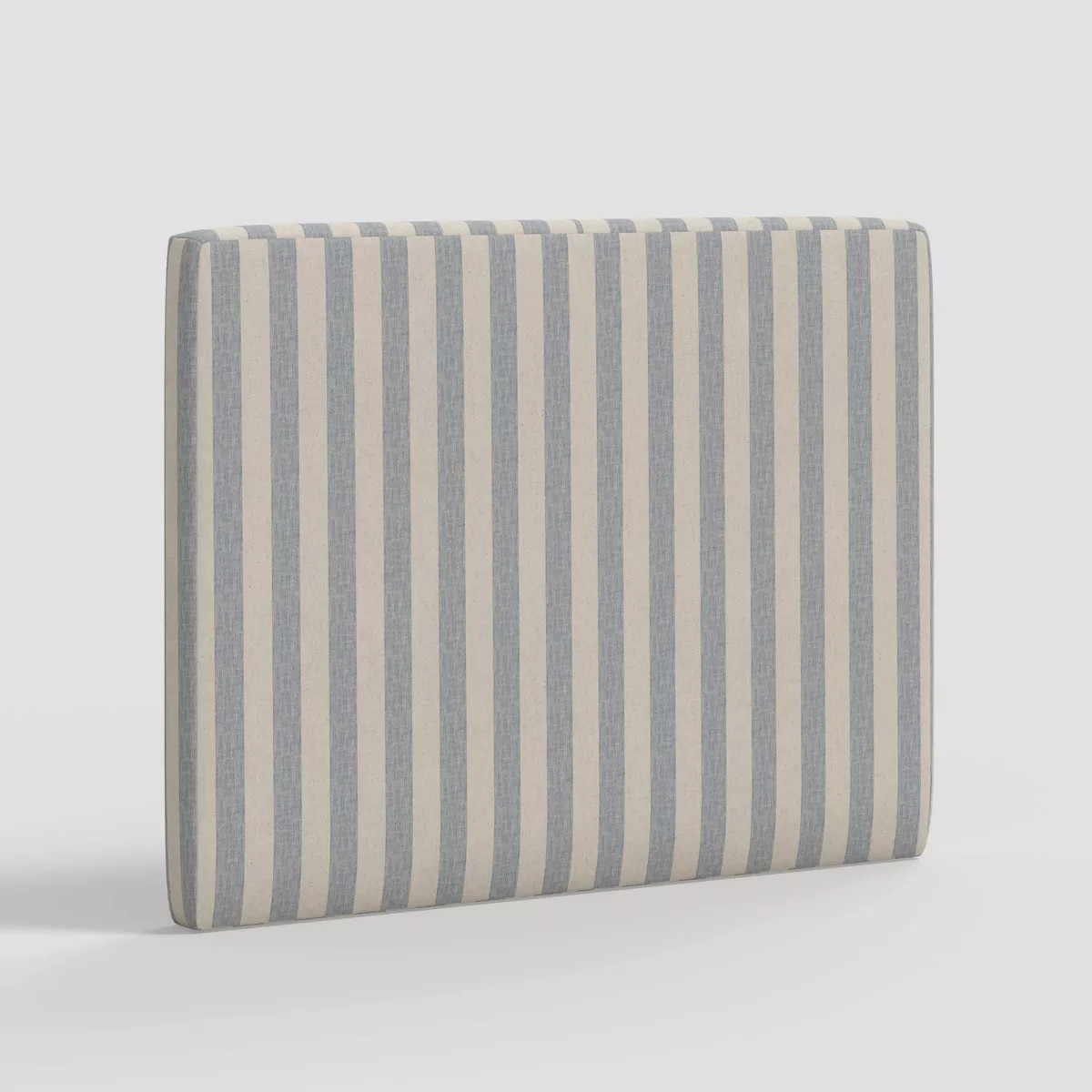 Lia Twin Size Square Stick-on-the-Wall Headboard in Malcolm Stripe Blue - Threshold\u2122 | Target