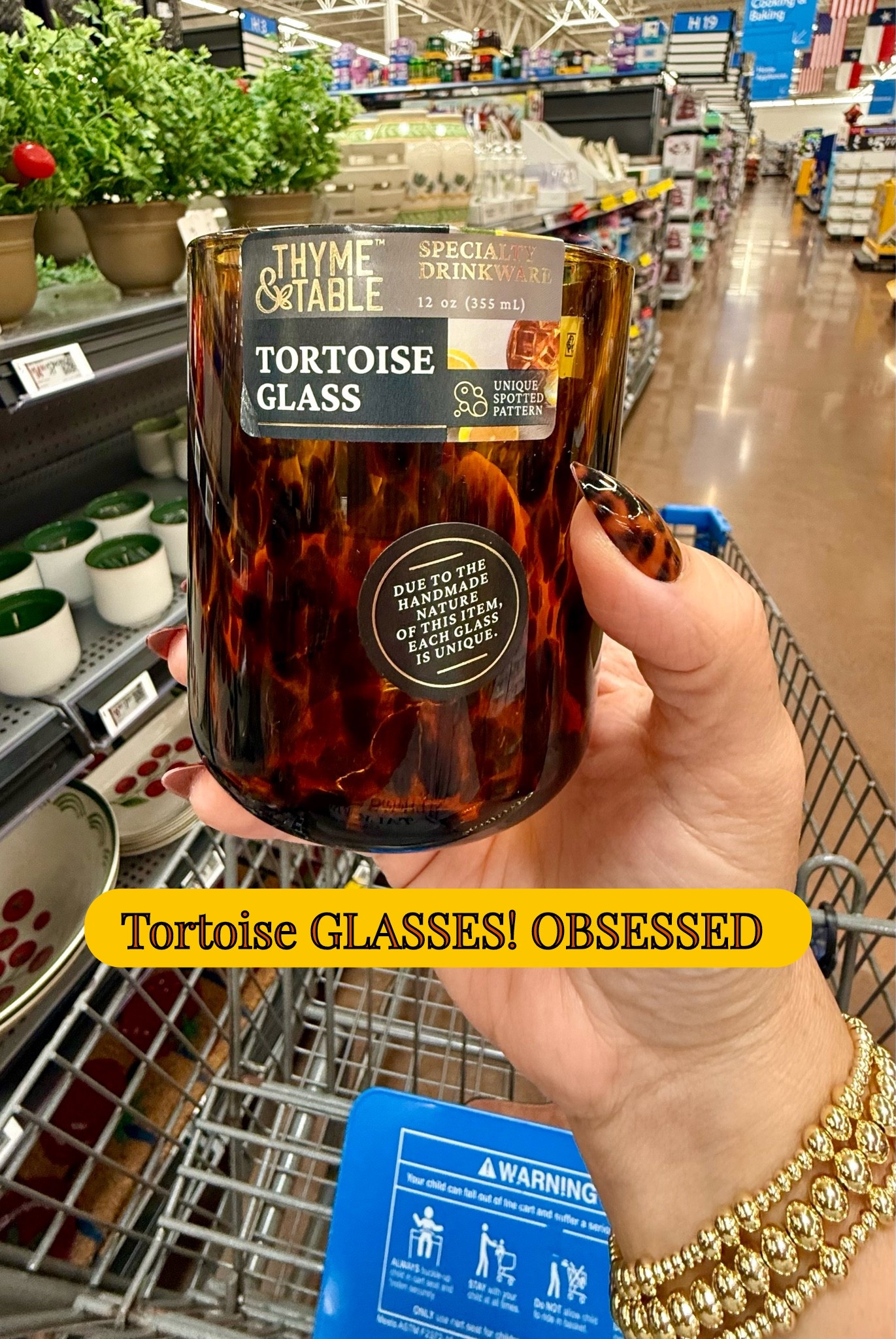 Tortoise Shell drinking glasses?! These are sooo cute at Walmart!

#LTKfoodie #LTKHome
