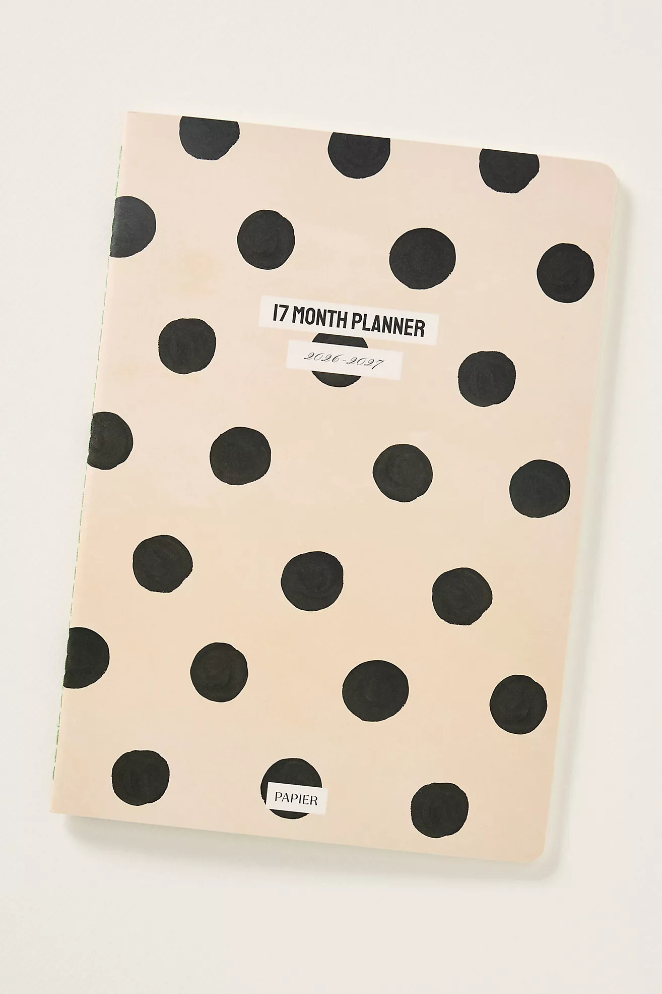 Anthropologie X Papier Polka Dot B5 Softback 17 Month Mid-Year Planner | Anthropologie (US)