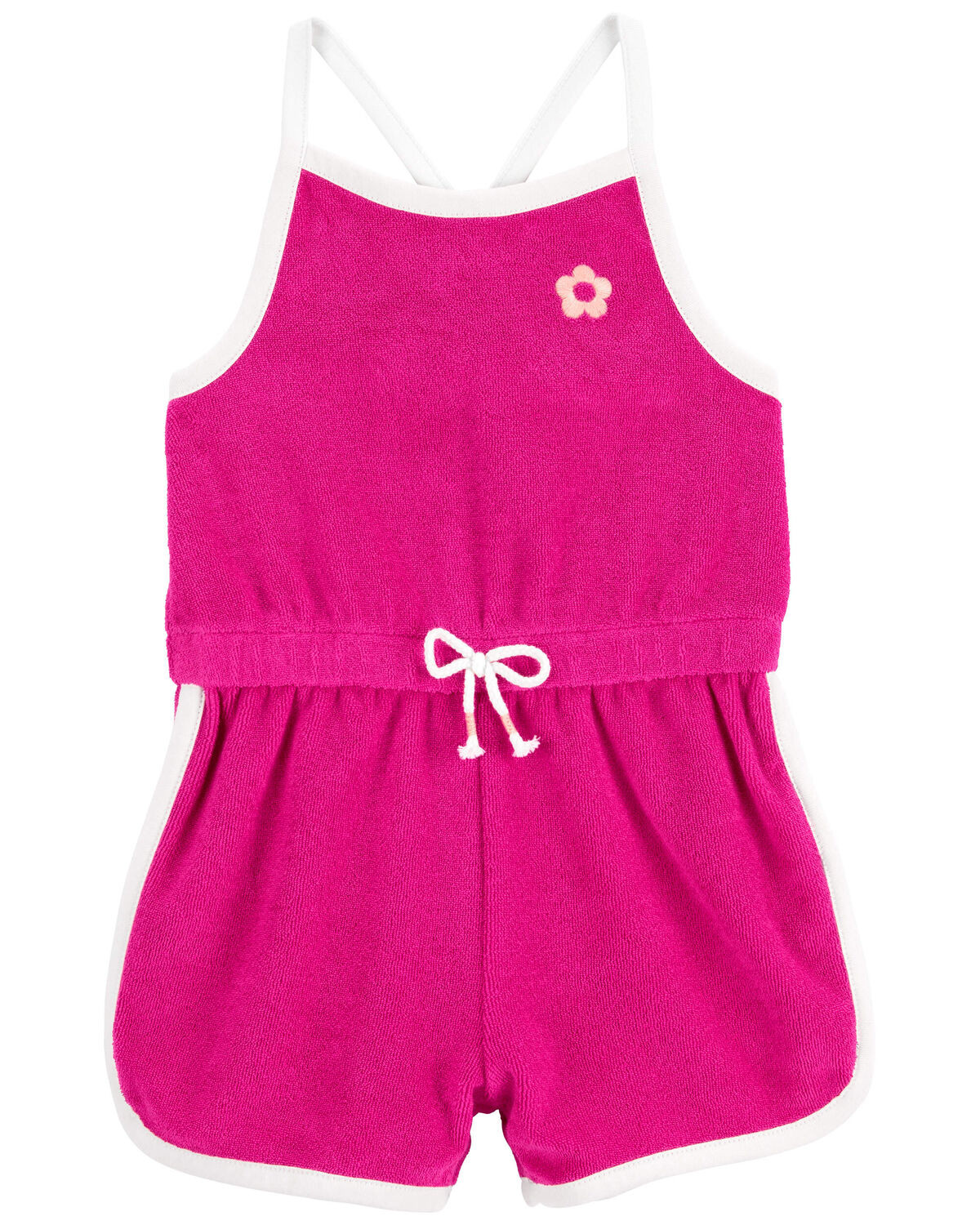 Pink Baby Floral Cover-Up Romper | carters.com | Carter's