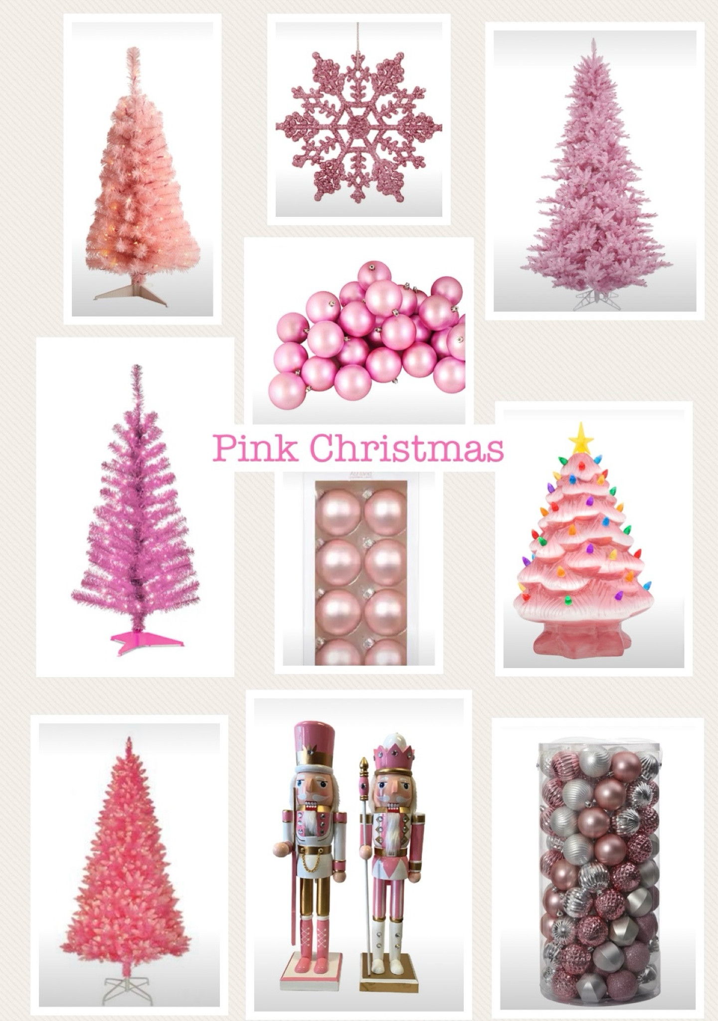 3ft. Unlit Pink Fir Artificial … curated on LTK