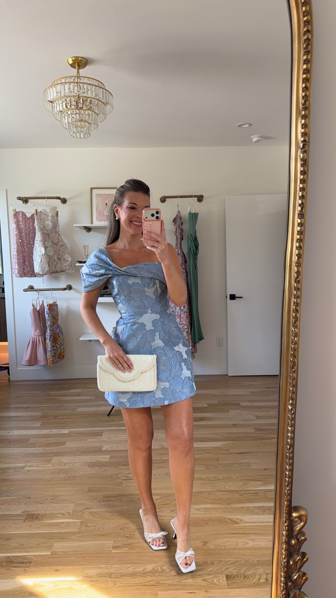 blue floral brocade mini with an off-the-shoulder draped neckline fall wedding guest dress for every girl 💍

I’m 5’4” & wearing my usual smalls/2

lulus code: emerson20 (first purchase)

fall wedding guest dresses, wedding guest dresses, cocktail dresses, semi-formal dresses, black tie wedding guest dresses, destination wedding guest dresses, garden party dresses, wedding guest outfit ideas, fall dresses, autumn dress

#LTKootd #LTKWedding #LTKSeasonal