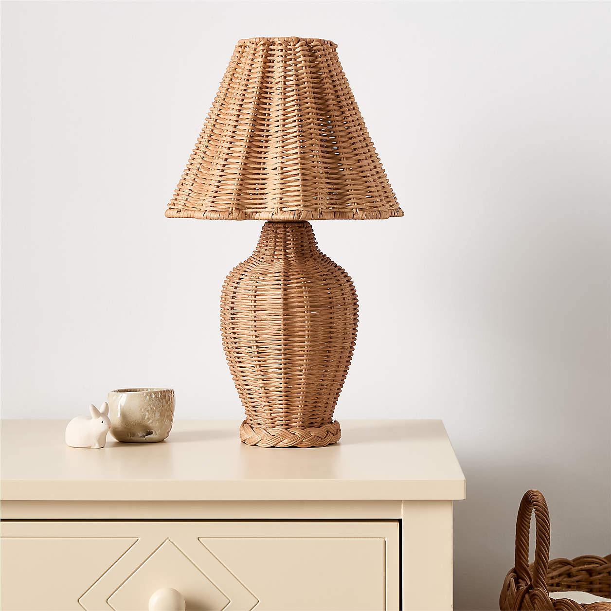 Folklore Table Lamp by Sharland England | Crate & Kids | Crate & Barrel