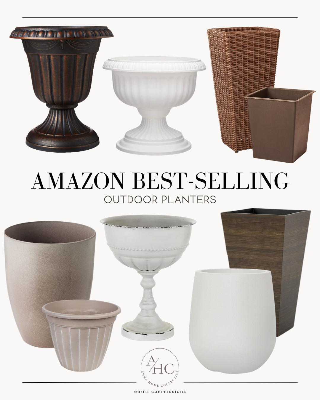 Amazon best-selling outdoor planters 🌿 rounded up the prettiest and most popular pots for your porch, patio, or garden—neutral, modern, and easy to style.

// Amazon, Amazon Finds, Amazon Front Porch, Front Porch, Front Porch Decor, Amazon Spring, Amazon Spring Decor, Amazon Home Spring, Amazon Home, Amazon Home Finds, Amazon Home Decor, Amazon Home Decor Finds, Cozy Home Decor,  Neutral Home Decor, Planters, Front Porch Planters, Outdoor Planters, Porch Planters 

 #LTKdayinmylife #LTKSeasonal #LTKHome