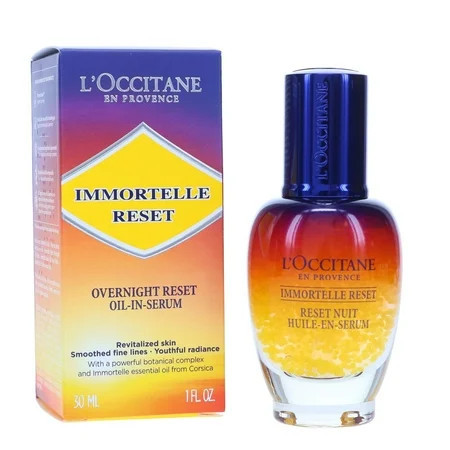 L Occitane Immortelle Reset Overnight Oil-In-Serum 1 oz | Walmart (US)