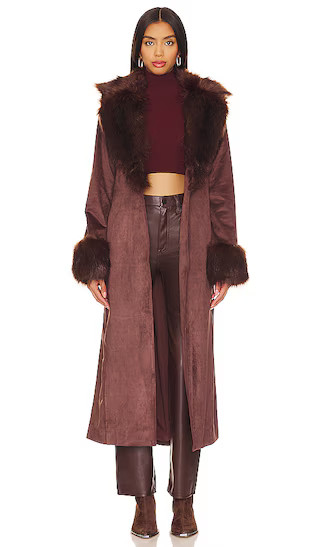 Penny Lane Coat in Cocoa | Revolve Clothing (Global)
