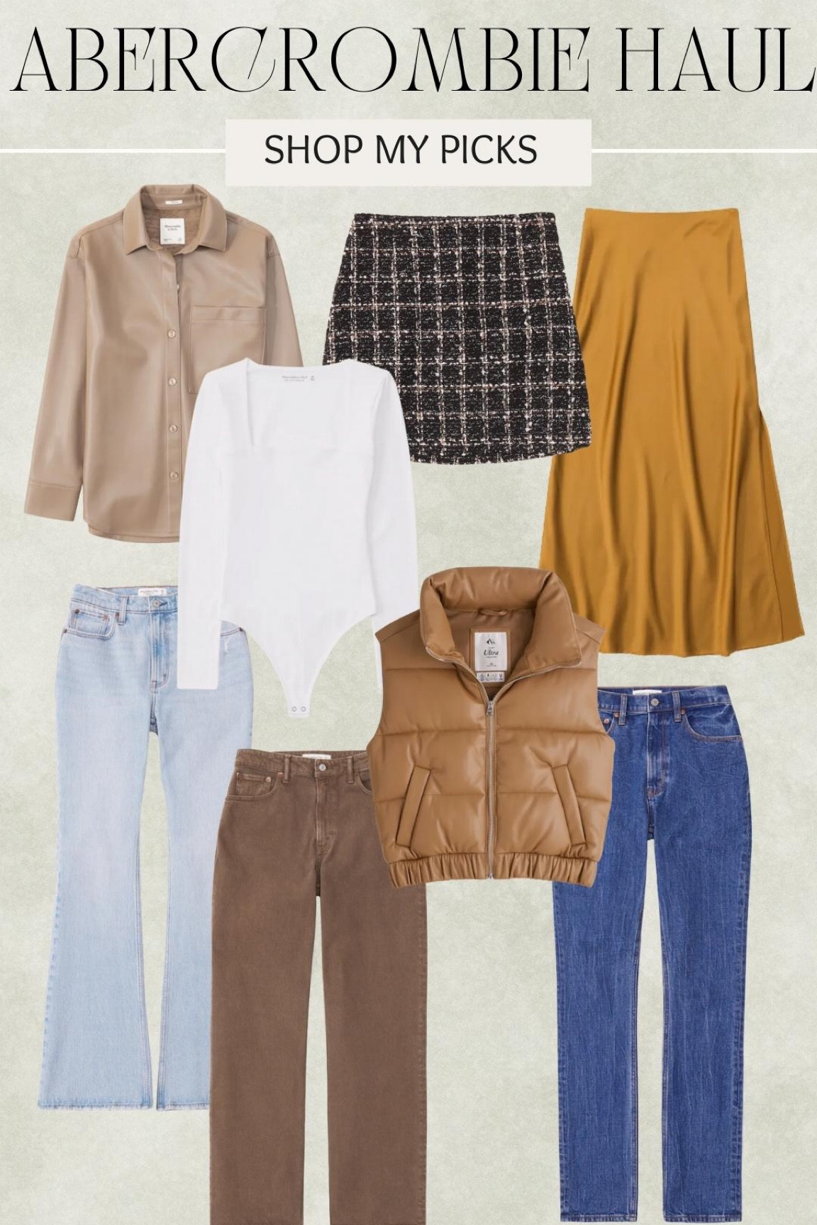 Abercrombie haul!

Fall fashion | puffer vest | faux leather 

#LTKcurves #LTKstyletip #LTKSeasonal