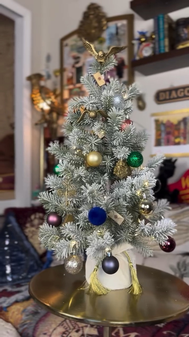 Currently ON SALE! ‼️🚨

🛒: @potterybarnteen | gifted 

-2ft tall
-50 fairy lights with 2 settings
-Includes: 1 tree, 1 garland, 1 tree topper and ornaments
-Option to personalize the base


#LTKCyberWeek #LTKHoliday #LTKGiftGuide