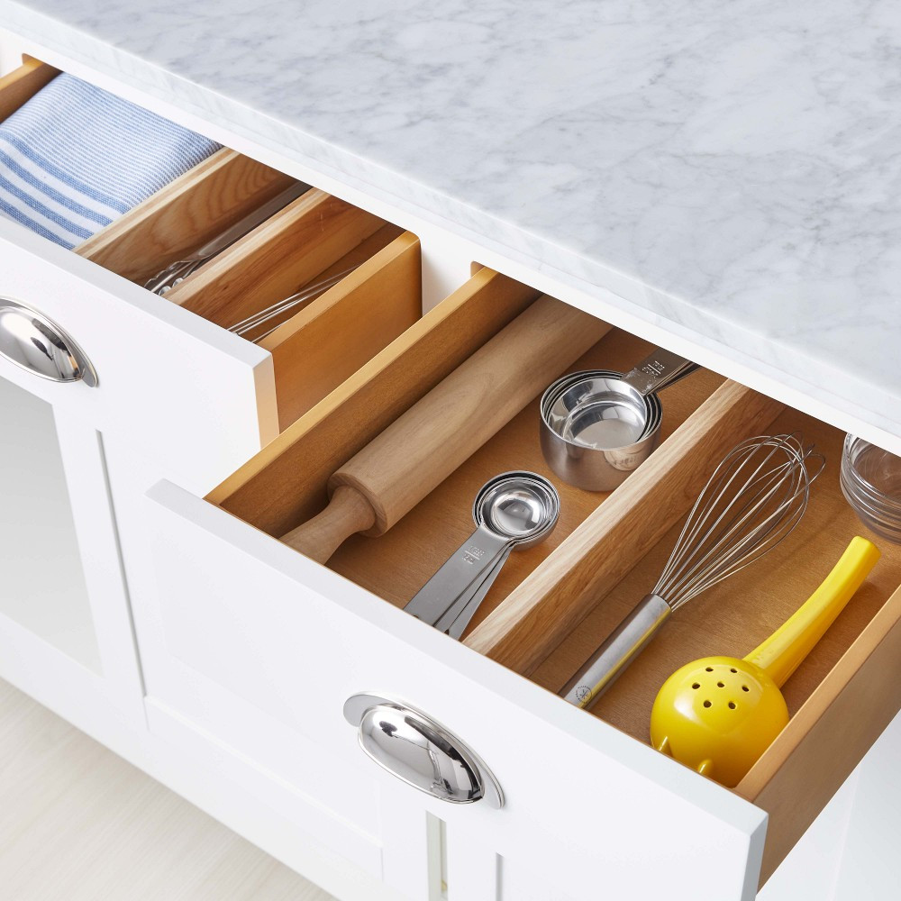 Hold Everything Adjustable Drawer Dividers, Set of 4 | Williams-Sonoma