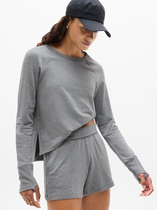 Coaster Luxe Recover High Hip Sweatshirt | Athleta