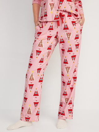 Printed Flannel Pajama Pants for Women | Old Navy (US)