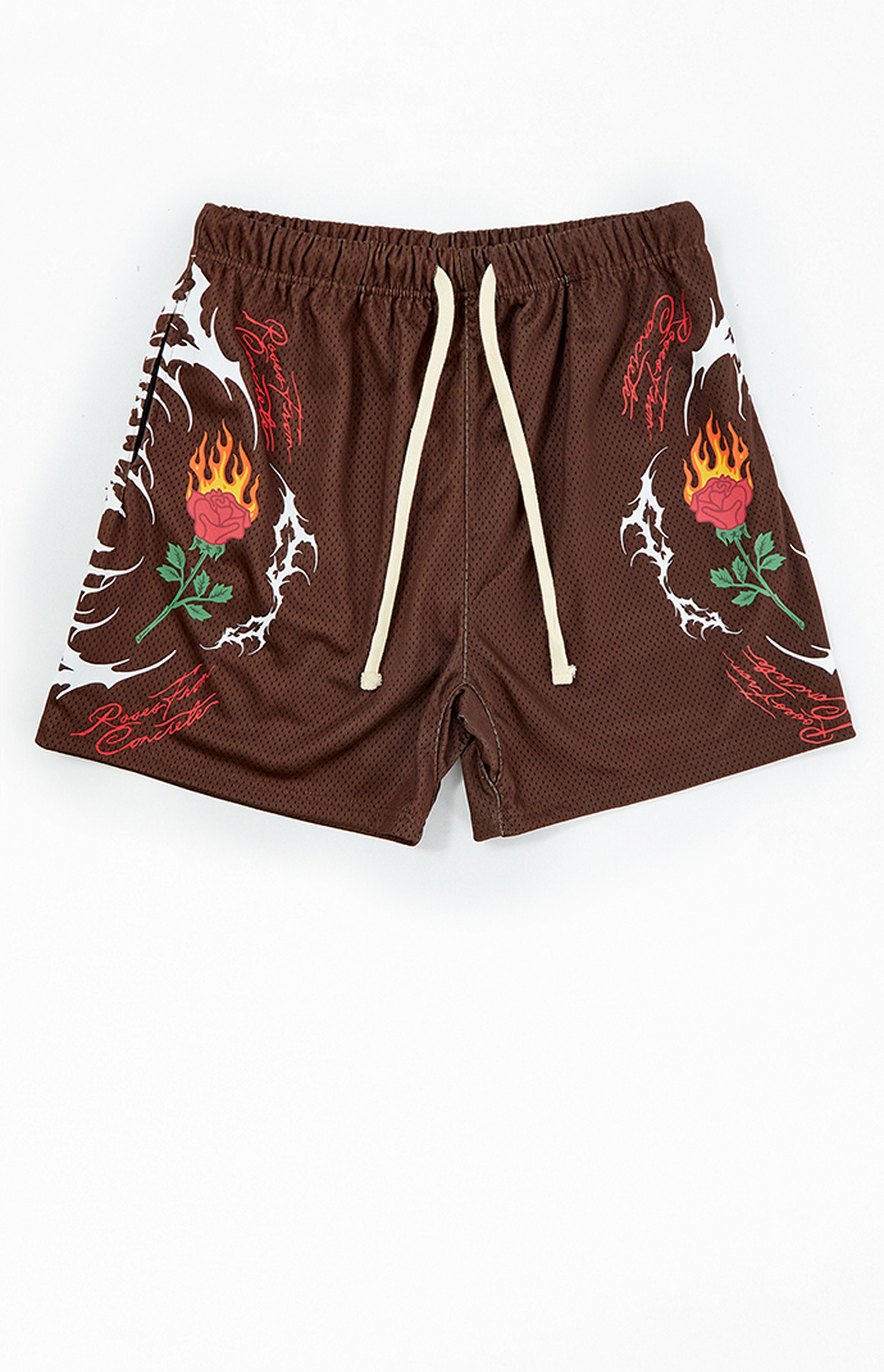 Civil Cyber Roses Mesh Basketball Shorts | PacSun