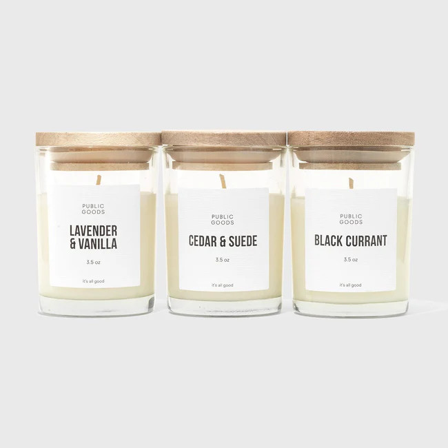 Candle Set (3.5 oz) | Public Goods