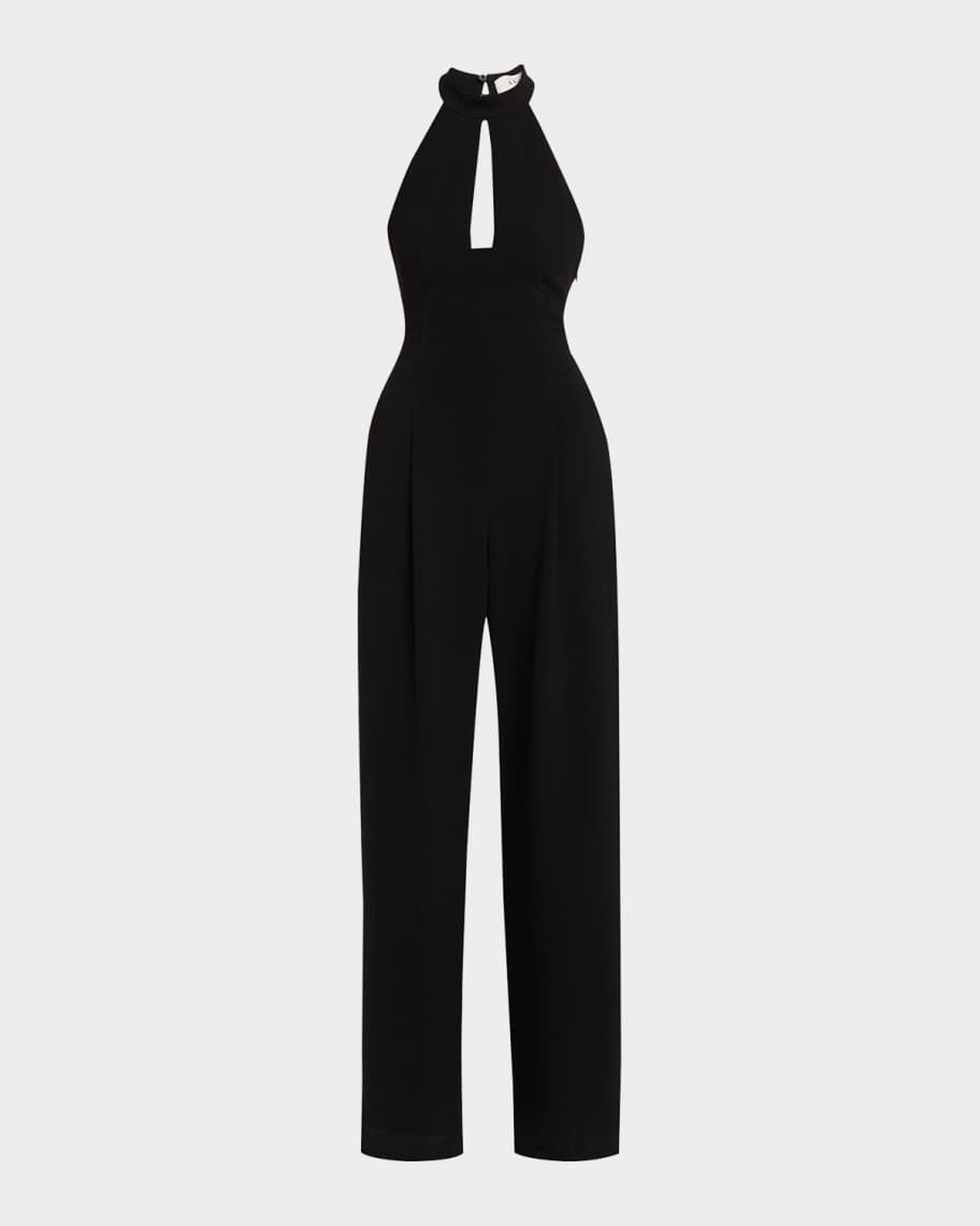 A.L.C. Lucie Wide-Leg Halter Jumpsuit | Neiman Marcus