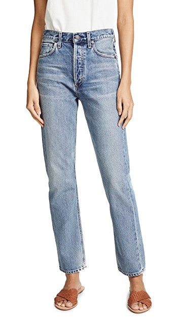 Charlotte High Rise Straight Jeans | Shopbop