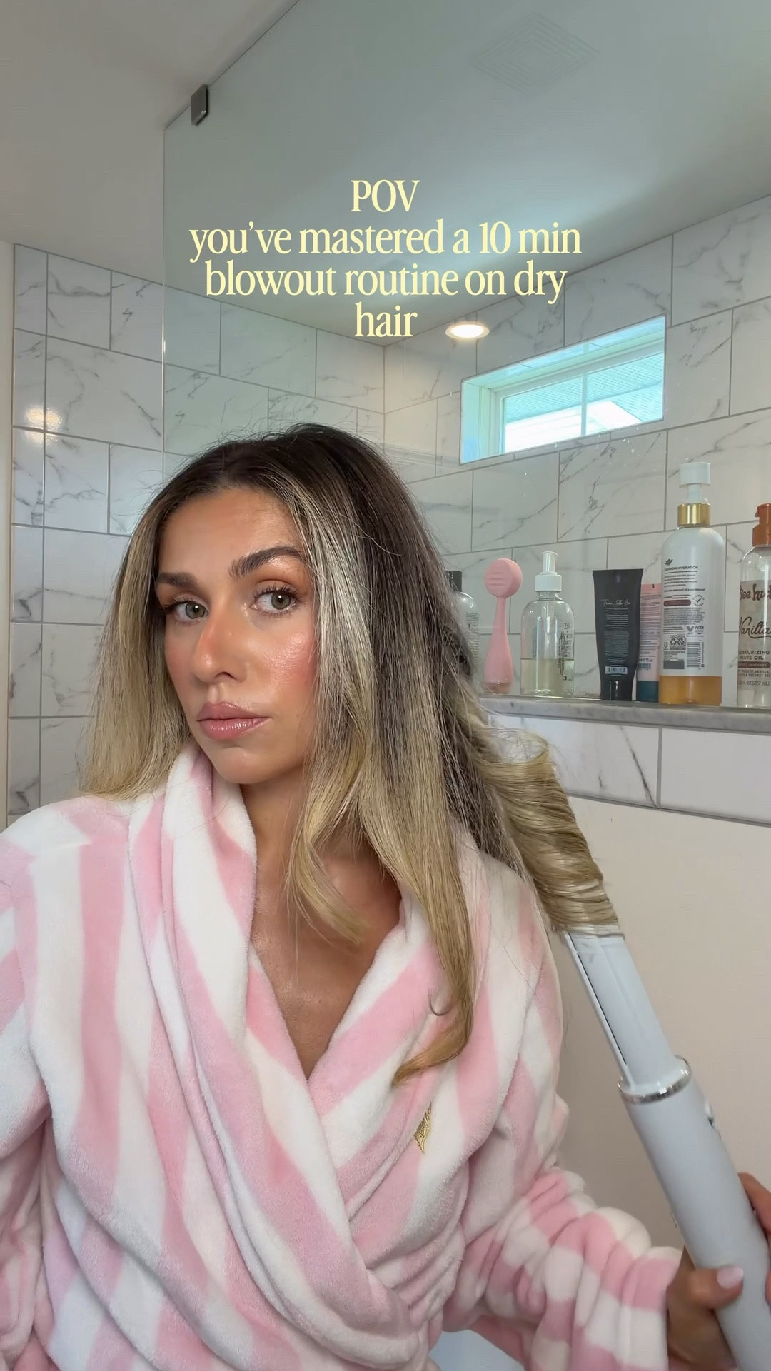 POV you’ve mastered a 10 min 
blowout routine on dry hair☁️✨🪽🫧

#LTKgrwm #LTKBeauty #LTKselfcare