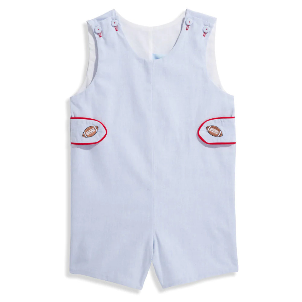 Embroidered Varsity Romper | bella bliss 