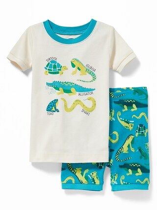 Reptile-Graphic Sleep Set for Toddler Boys & Baby | Old Navy US